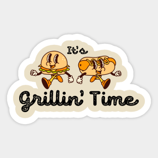 It's Grillin Time! Sticker